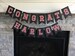 Regular Personalized Cardstock Graduation Banner in School Colors | Graduation Party Decorations | Graduation Banner | Graduation Party | 