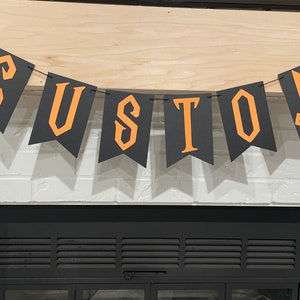 Halloween Custom Saying Pennant Banner | Trunk or Treat Decorations | Halloween Party Banner | Halloween Party | Custom Halloween banner