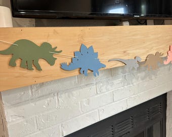Dinosaur Banner in Custom Colors | Dino Party Decorations | Dinosaur room