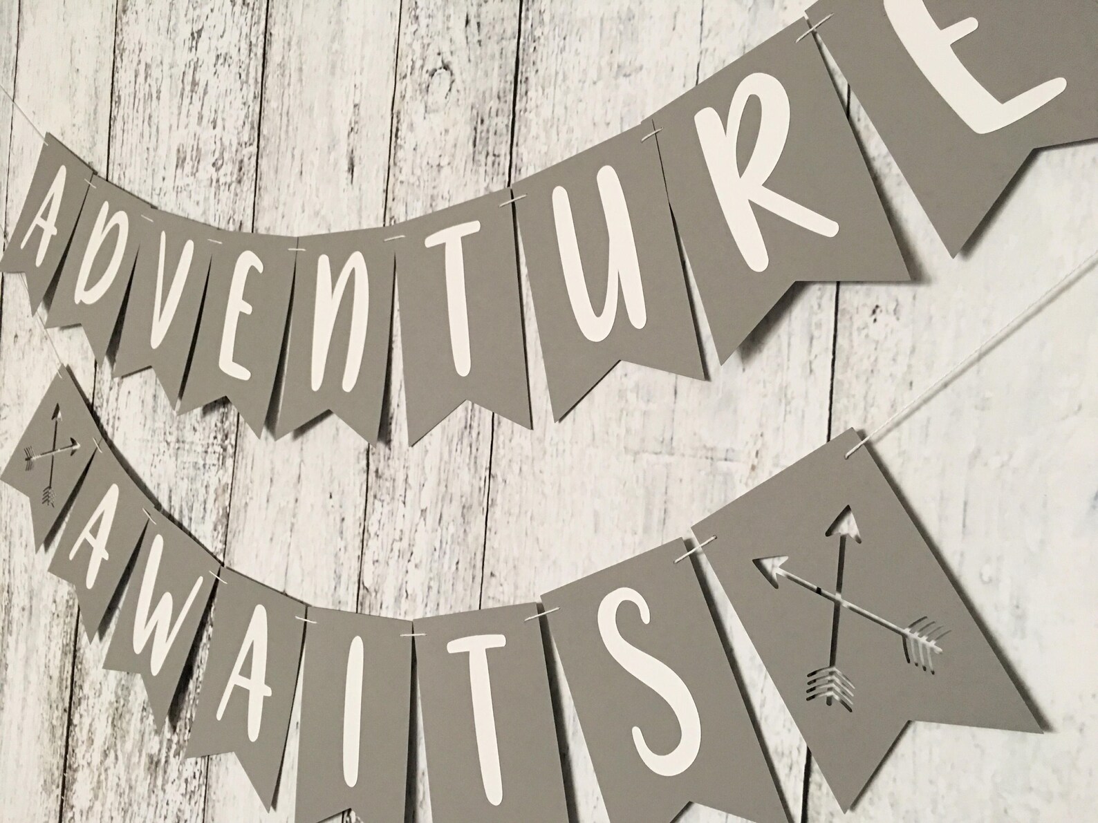 Adventure Awaits Banner in Custom Colors Graduation Banner - Etsy