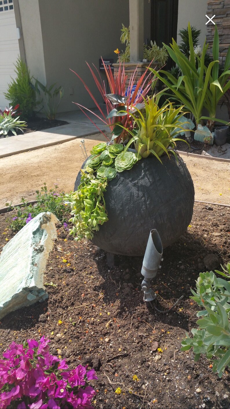 Large Decorative cement garden sphere 22 image 0