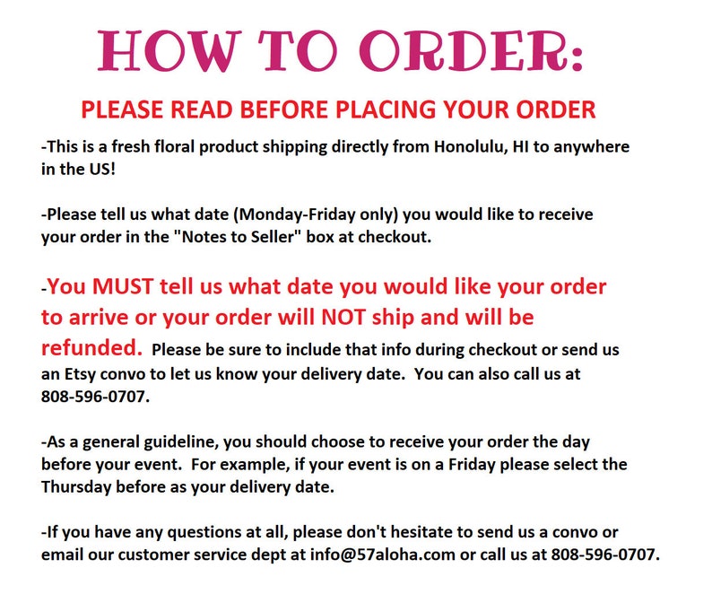 Choose Your Delivery Date! Fresh Jade Orchid Lei Flower Lei Graduation Weddings Luau Hawaiian Lei Tropical Fresh Lei Orchid Lei Jade
