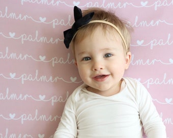 Name Baby Blanket - Personalized Name Blanket -  Jersey Baby - Baby Gift - Baby Announcement -  Personalized Blanket - Monogram