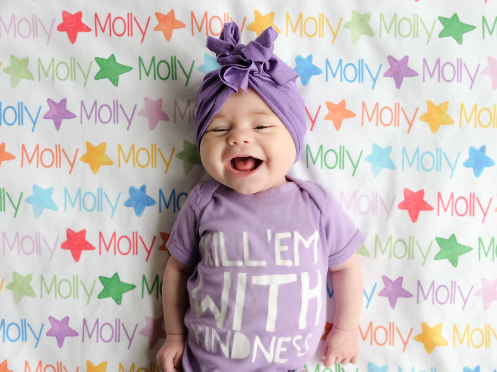 Stars Blanket Baby Name Blanket Personalized Baby Blanket Etsy