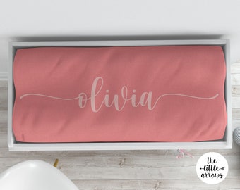 Personalized Changing Pad Cover - Changing Pad Cover - Name Changing Pad Cover - Monogram Changing Pad Cover - Custom Baby Bedding - Nursery