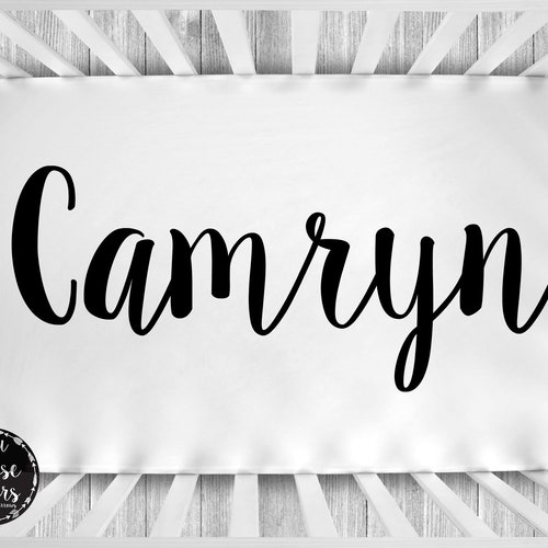 Personalized Crib Sheet Baby Girl Crib Sheet Boy Crib Etsy