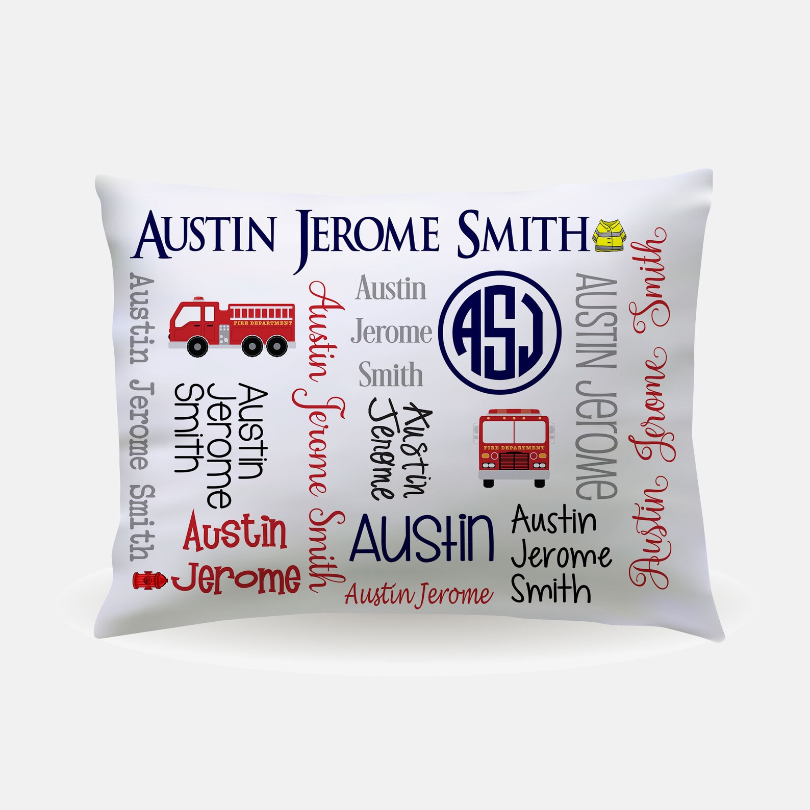 Personalized Pillowcase Name Pillowcase Personalized Etsy