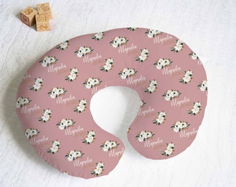 Nursing Pillow Cover - Personalized Boppy Cover - Customized Nursing Cover - Baby Shower Gift - Personalized Baby Gift - Magnolia Nursery