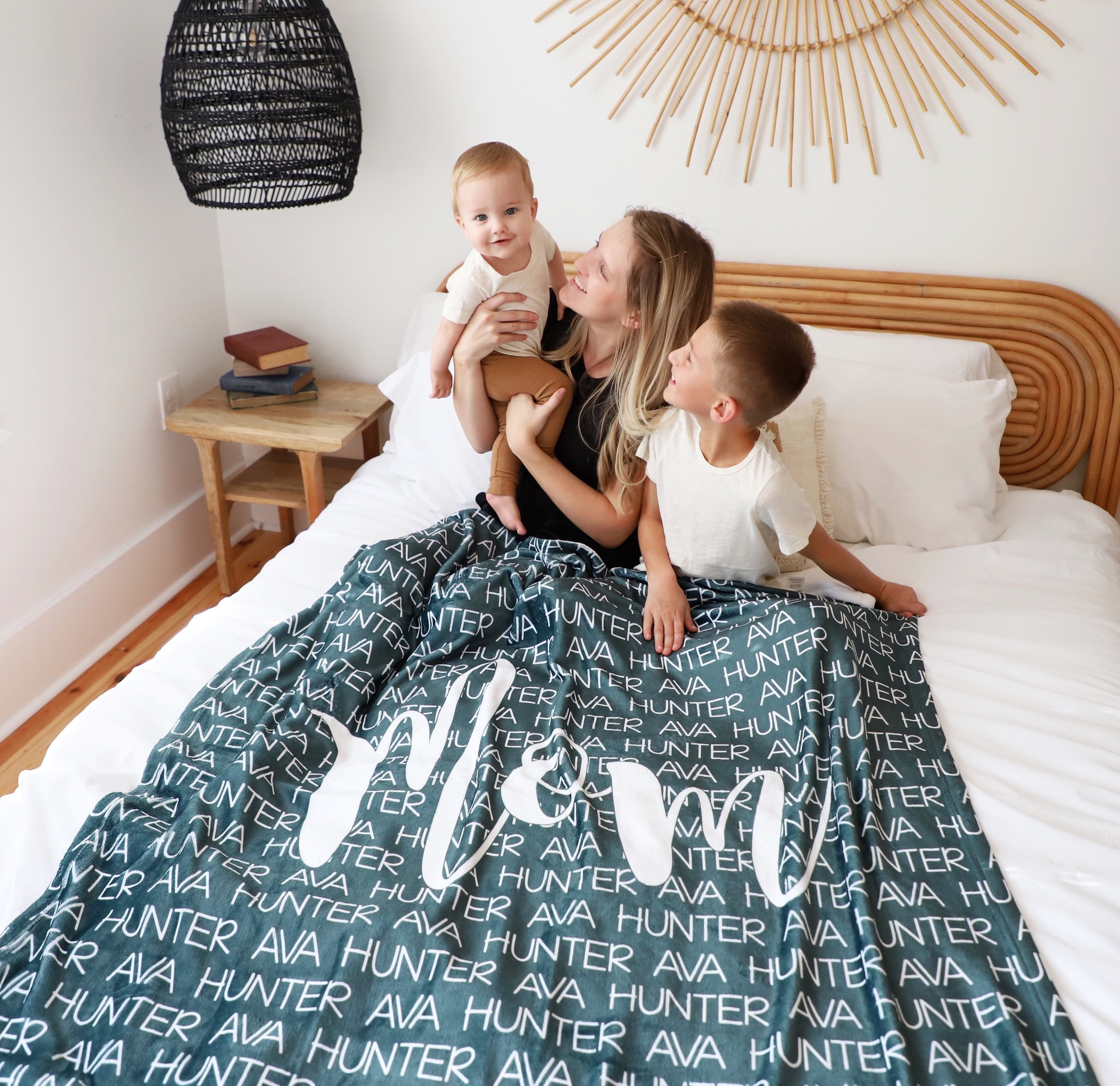 Mom Blanket Mom Gift Mothers Day Gift Personalized Mom Blanket