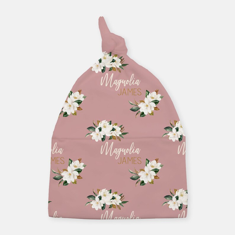Magnolia Blanket Magnolia Baby Name Blanket Magnolia Etsy