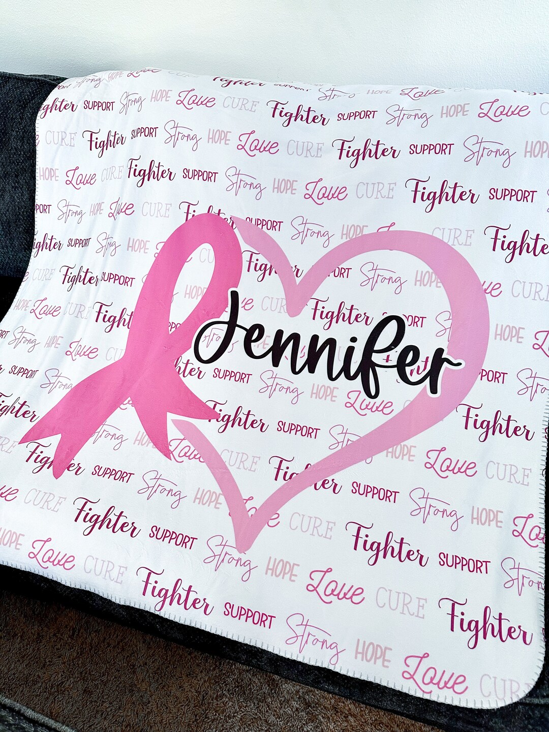 Cancer Blanket Cancer Gift Cancer Fighter Chemo Blanket Cancer
