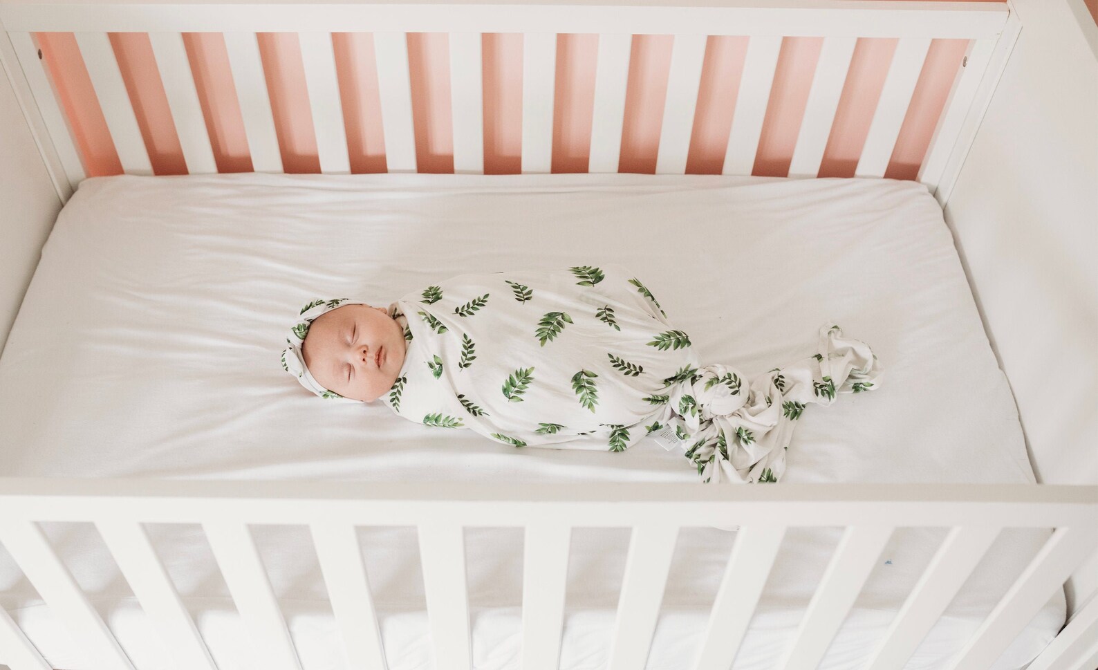 Nursery Sheet Boy Baby Sheet Baby Girl Leaf Sheet Etsy