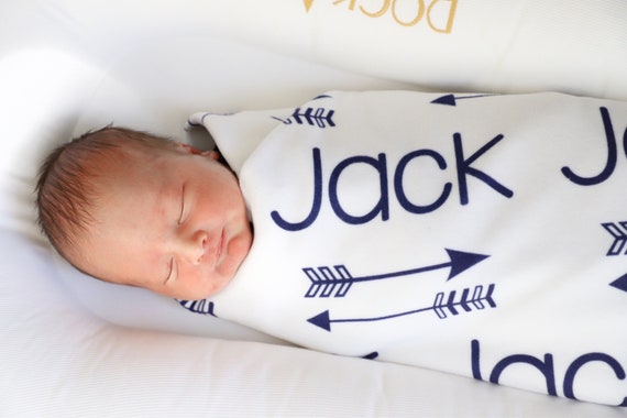 Etsy monogram blanket sale