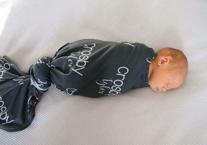 Baby Boy Swaddle and Hat Baby Hospital Swaddle Blanket Etsy UK