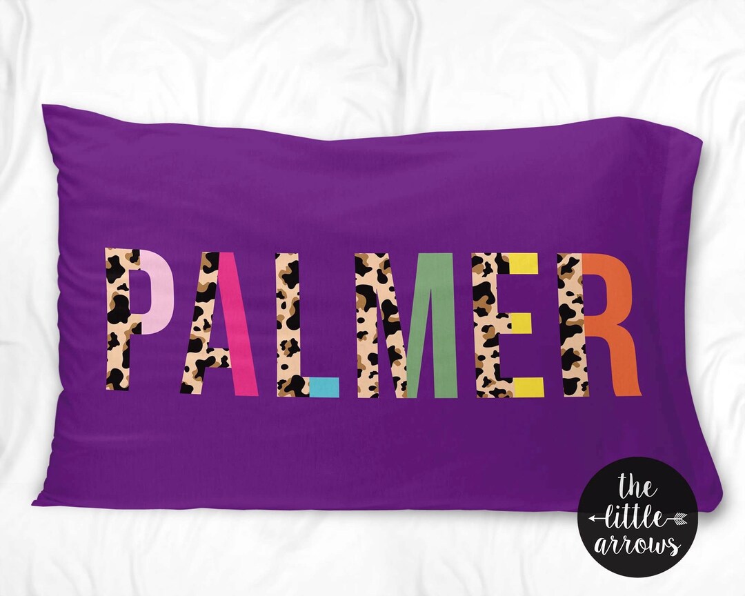 Personalized Pillowcase Name Pillowcase Personalized Etsy