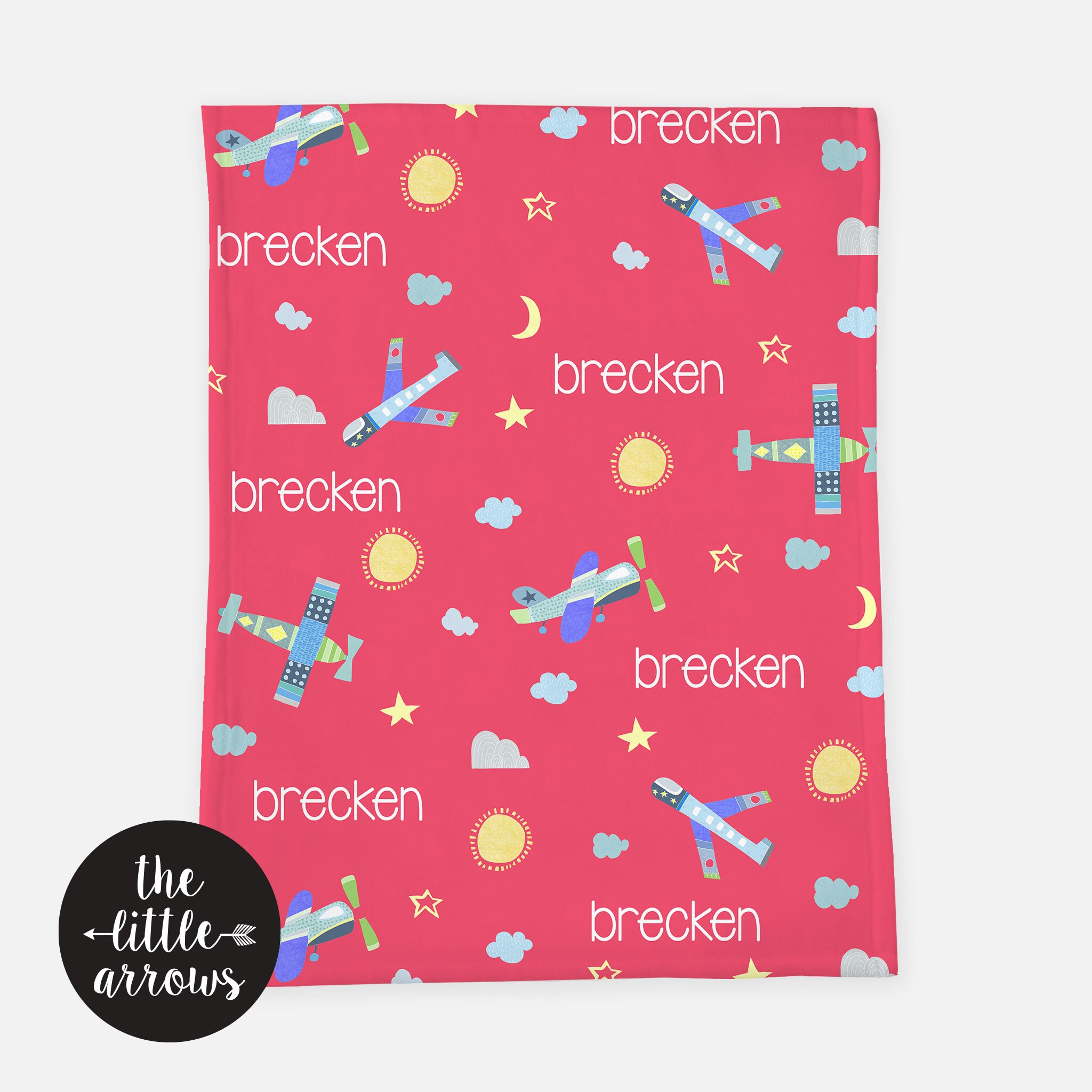 Plane Ship Blanket Space Blanket Airplane Blanket Kids Etsy