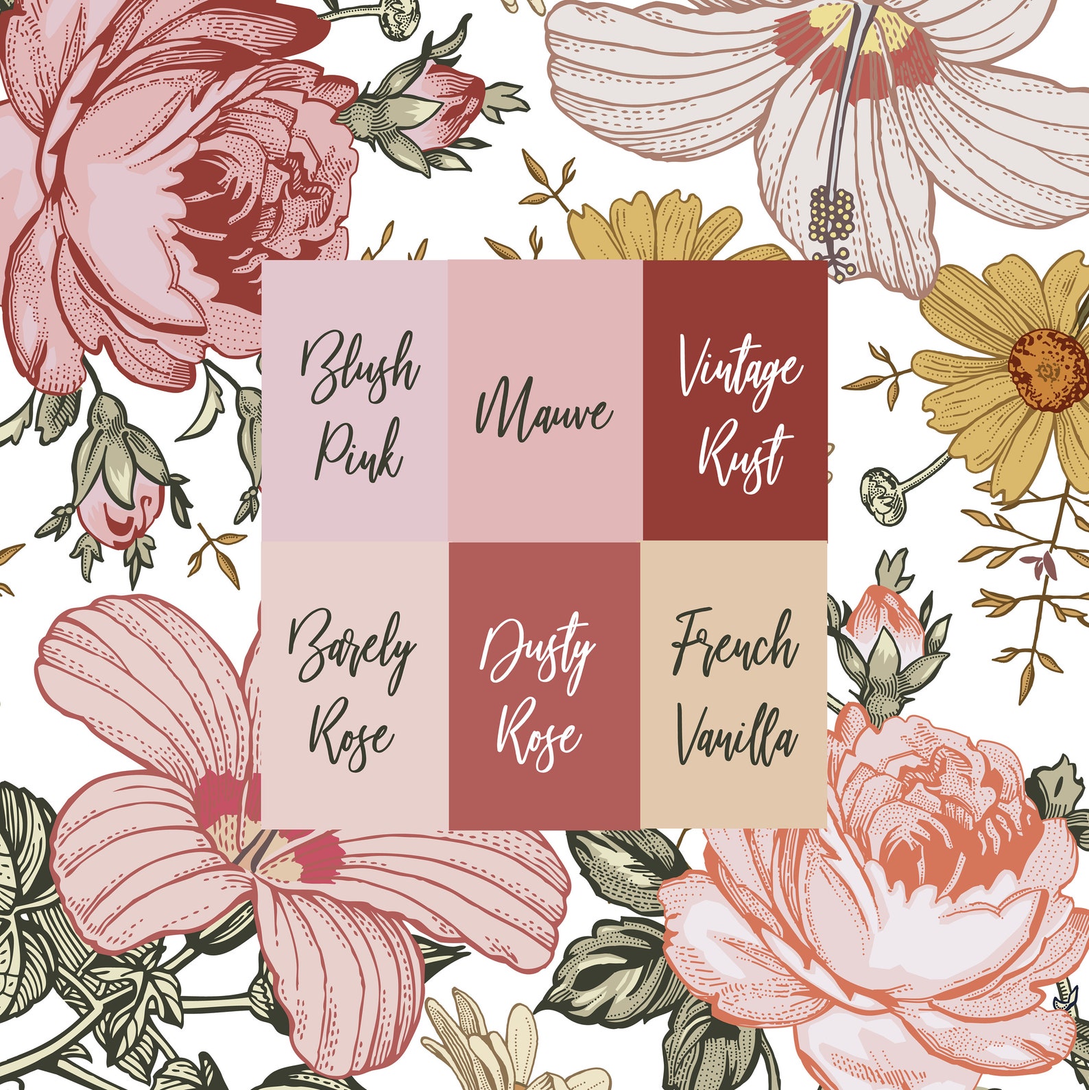 Personalized Crib Sheet | Ribbons & Wildflowers