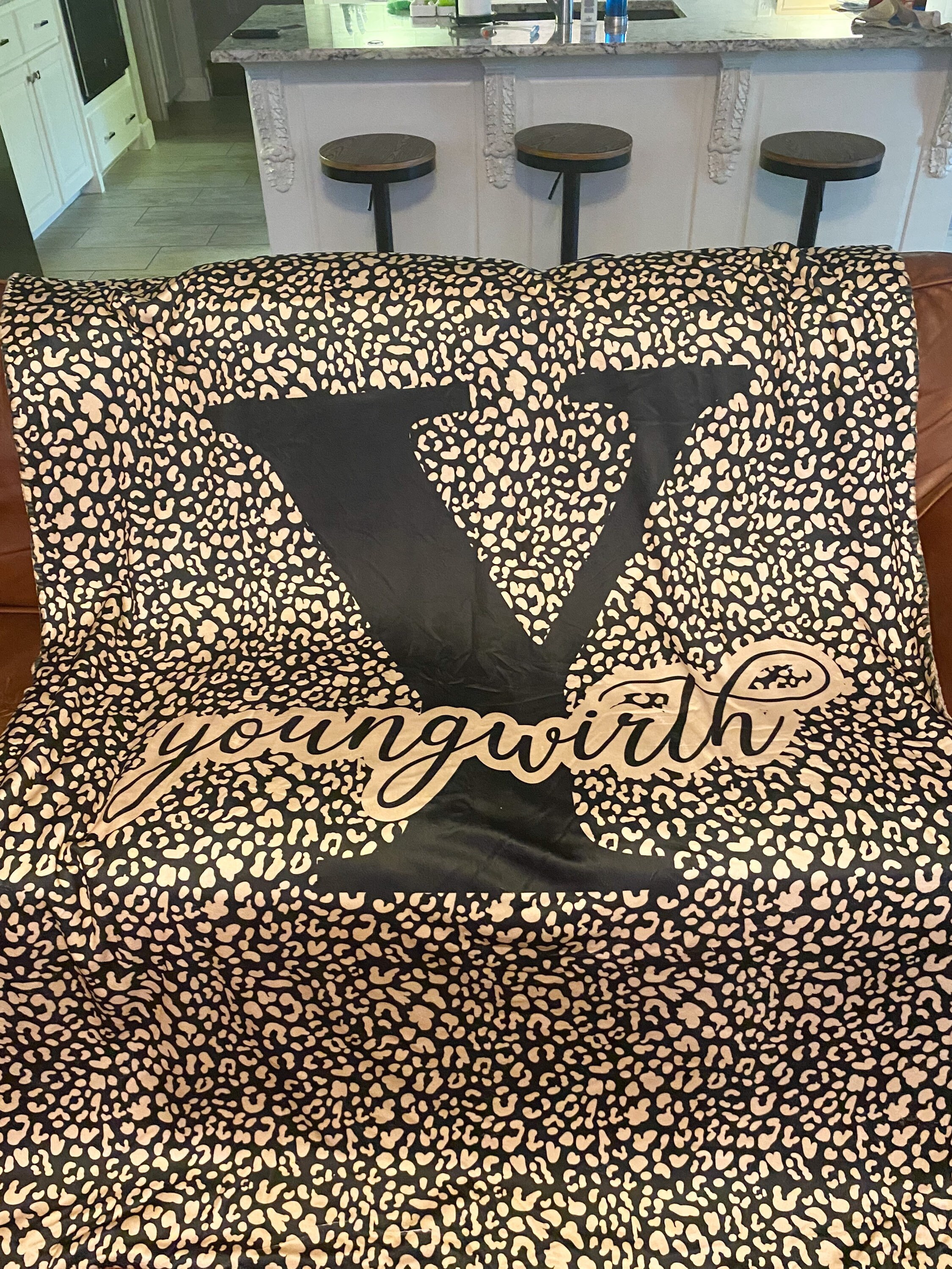 Personalized Family Blanket Personalized Grandparent Blanket Etsy