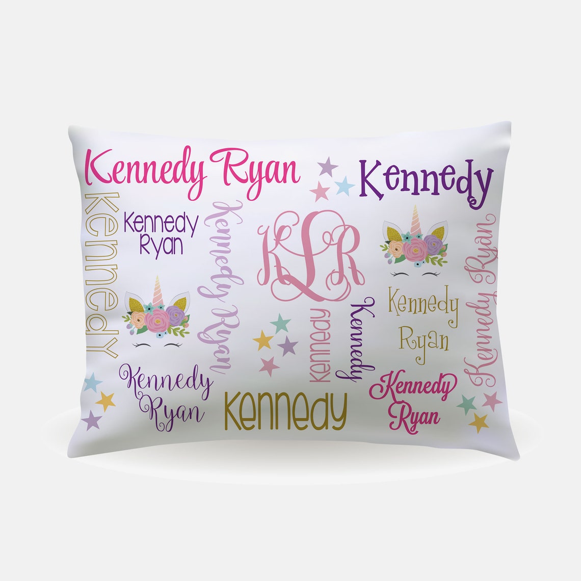 Personalized Pillowcase Name Pillowcase Personalized Etsy