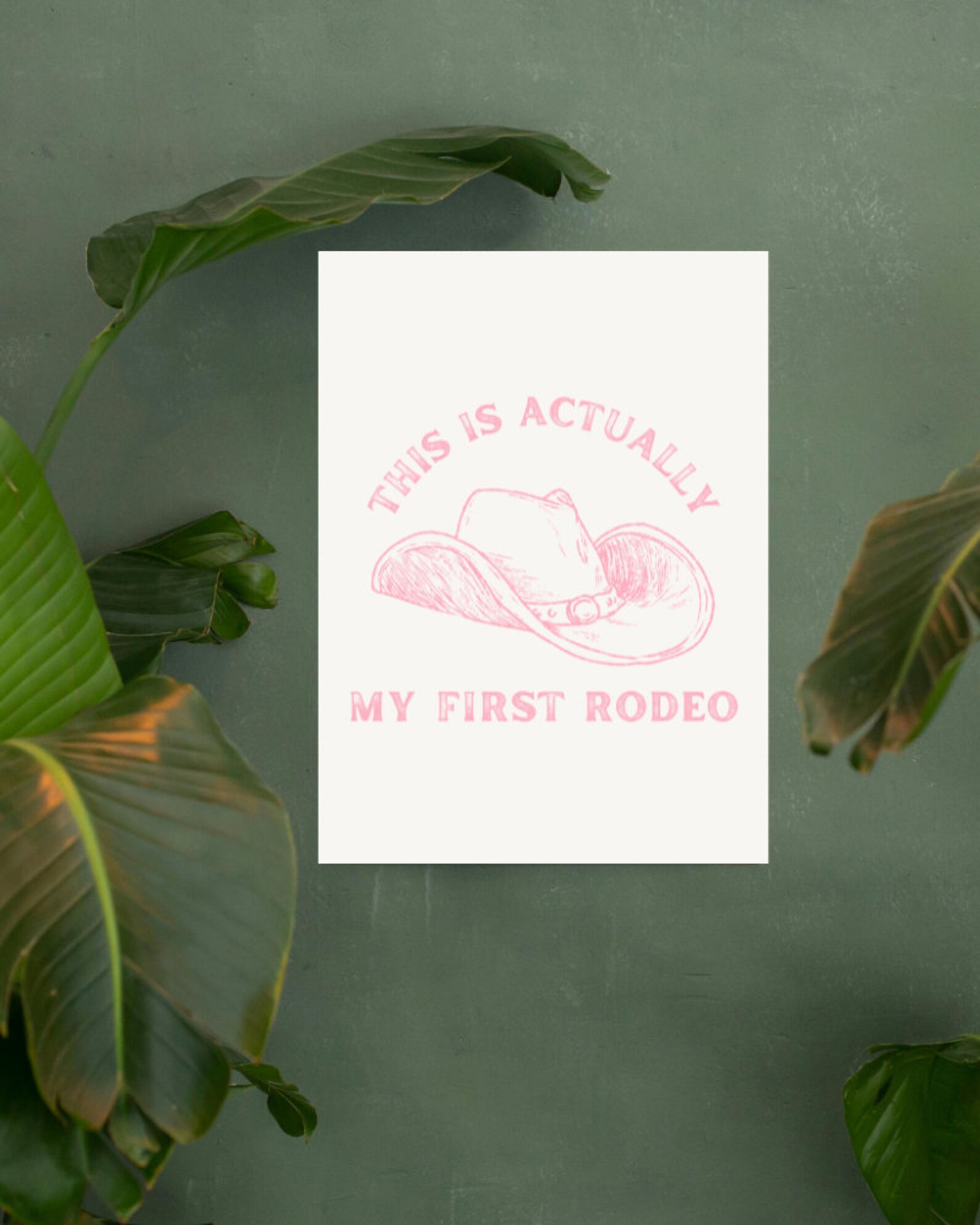 This is Actually My First Rodeo Print, Rodeo Print, Cowboy Print ...
