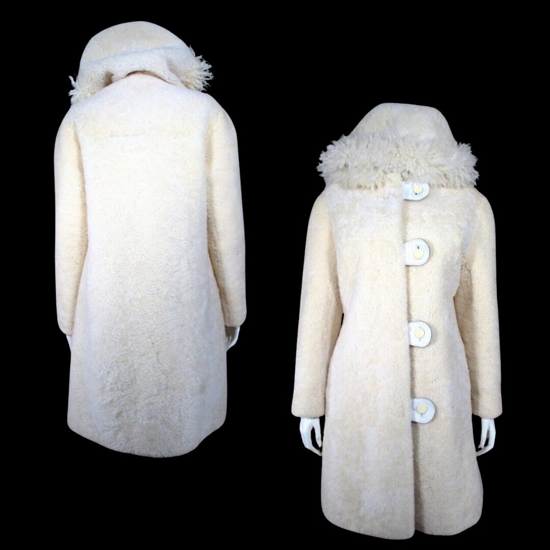 Twiggy Leather Coat - Etsy