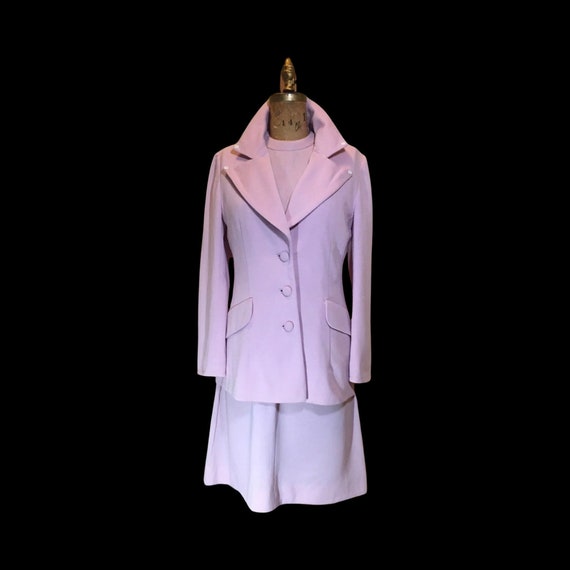 Vintage Women's Suit- Pink Lilli Ann Two Piece Dr… - image 6