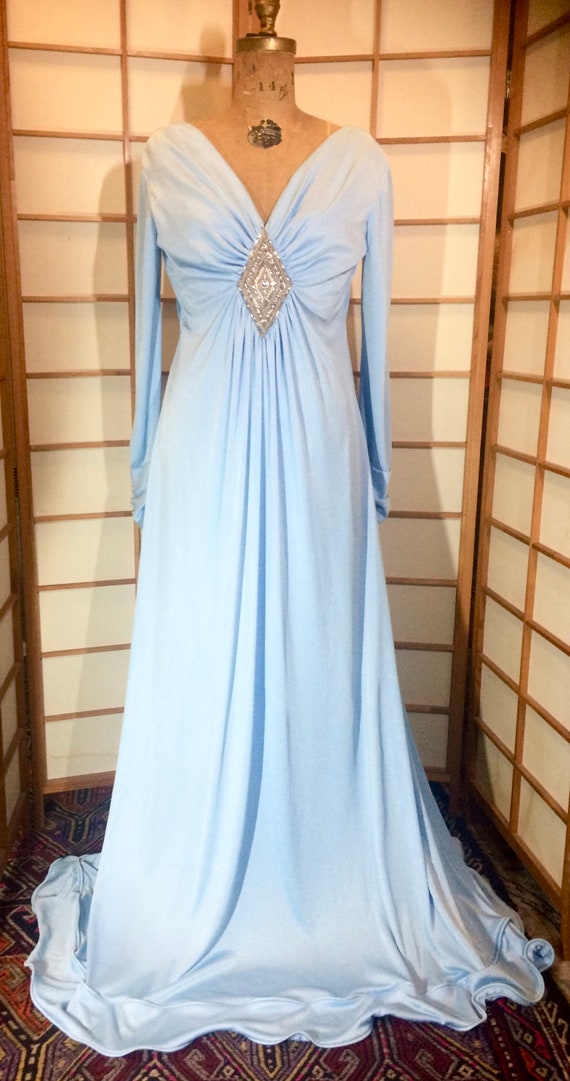 one shoulder greek goddess dress