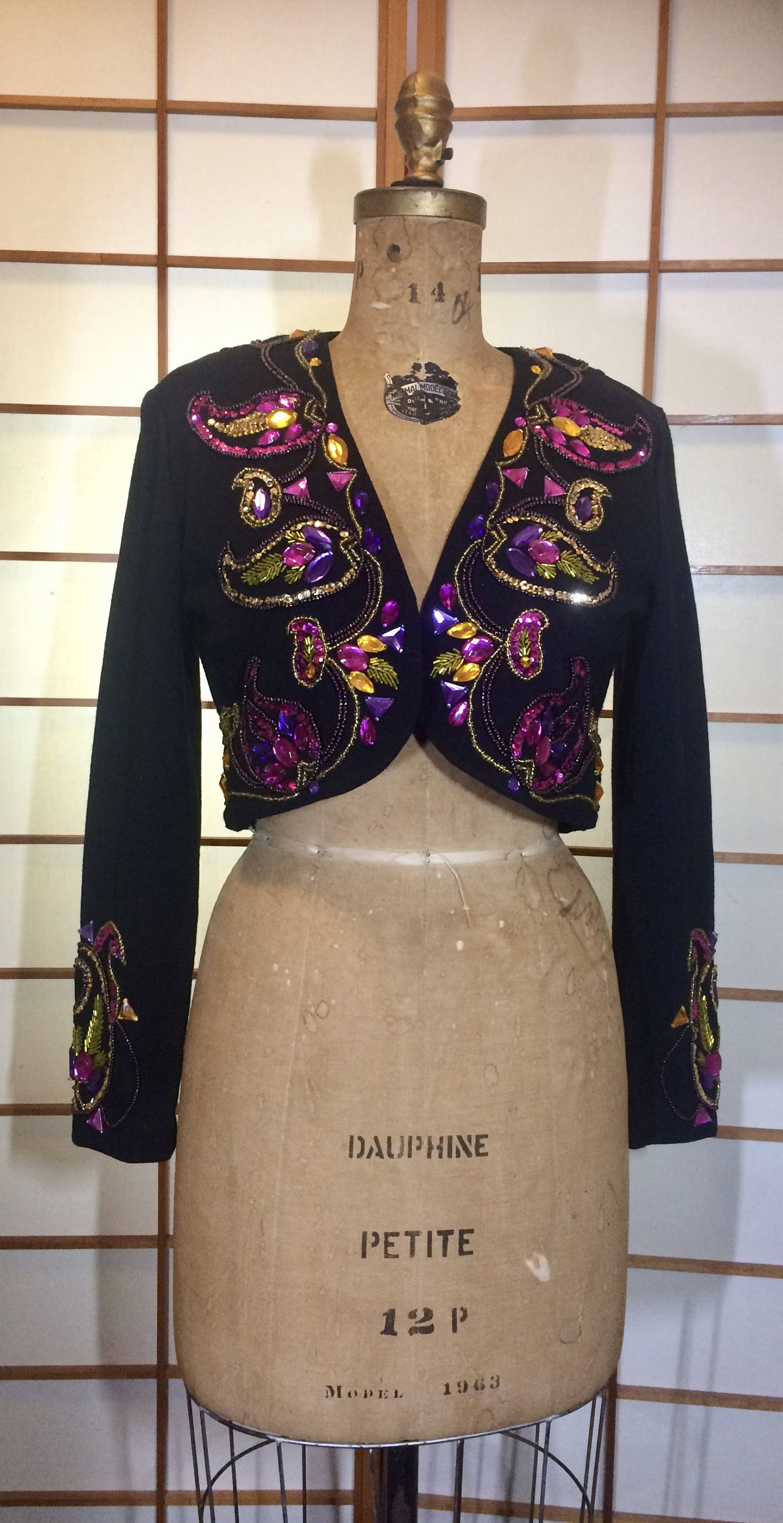 gray double breasted vest