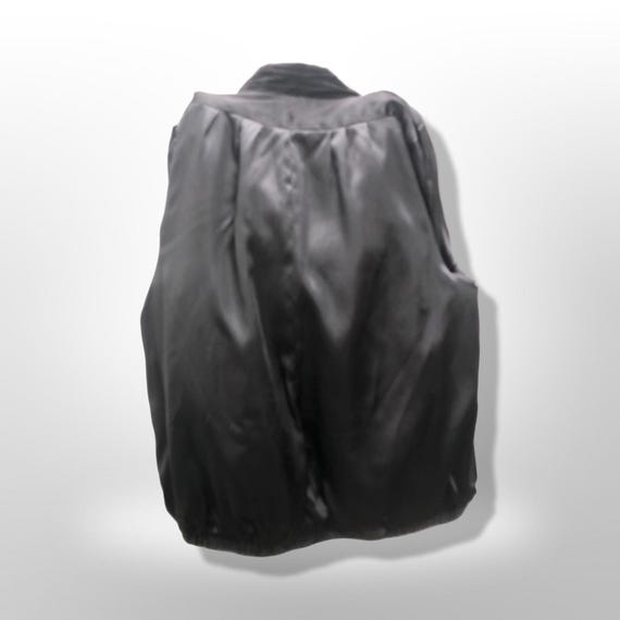 Suede Abstract Mosaic Color Block Rainbow Dolman … - image 9