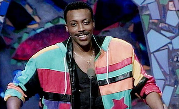 In Living Color Arsenio Hall Show 80s 90s Silk Wind Breaker Etsy