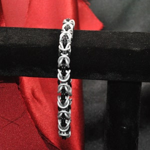 Aluminum Byzantine Bracelet 16g