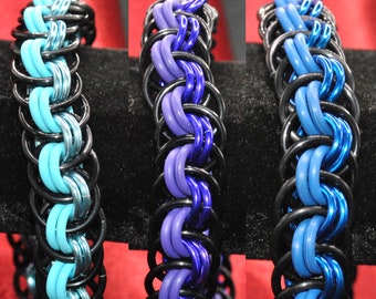 Rubber Viper Basket Bracelet 16g