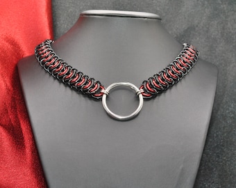 Aluminum Vertebrae Choker 16g