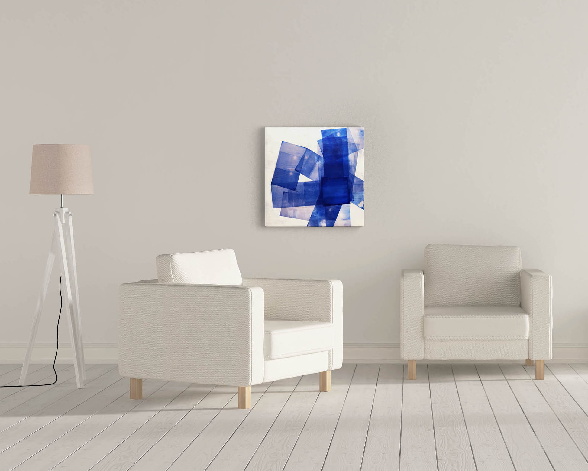 ORIGINAL Abstract Acrylic Painting on Board Wall Art Pictures for