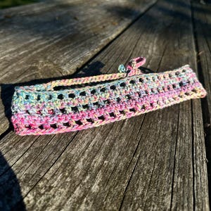 Colorful Crochet Cotton Summer Headband