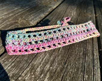 Colorful Crochet Cotton Summer Headband