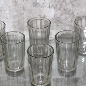 Faceted glasses 200 ml, Vintage soviet USSR, Drinking glasses, Ukrainian traditional, Granenny granchak image 9