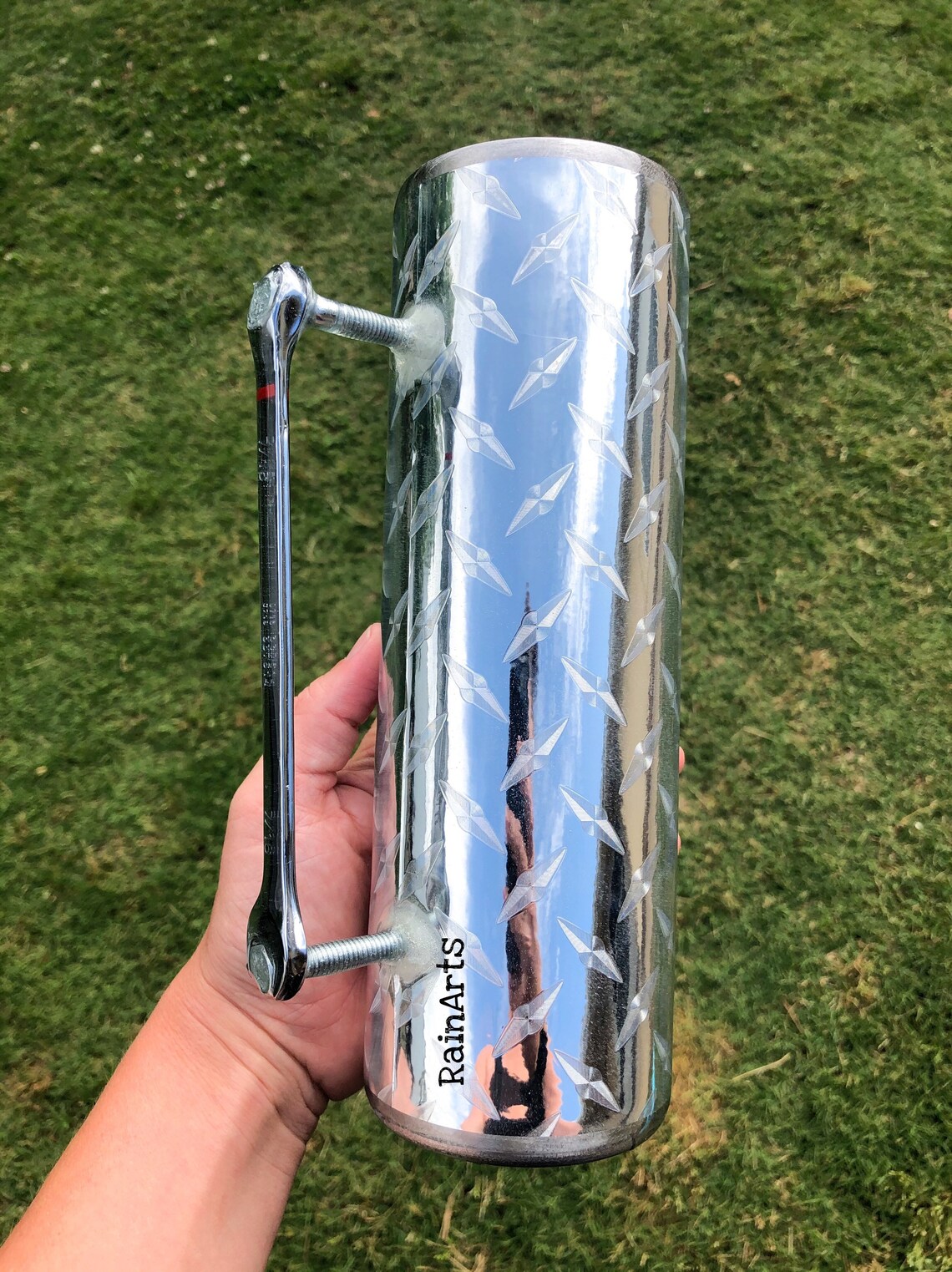 Wrench handled mens tumbler epoxy 3D cup Etsy