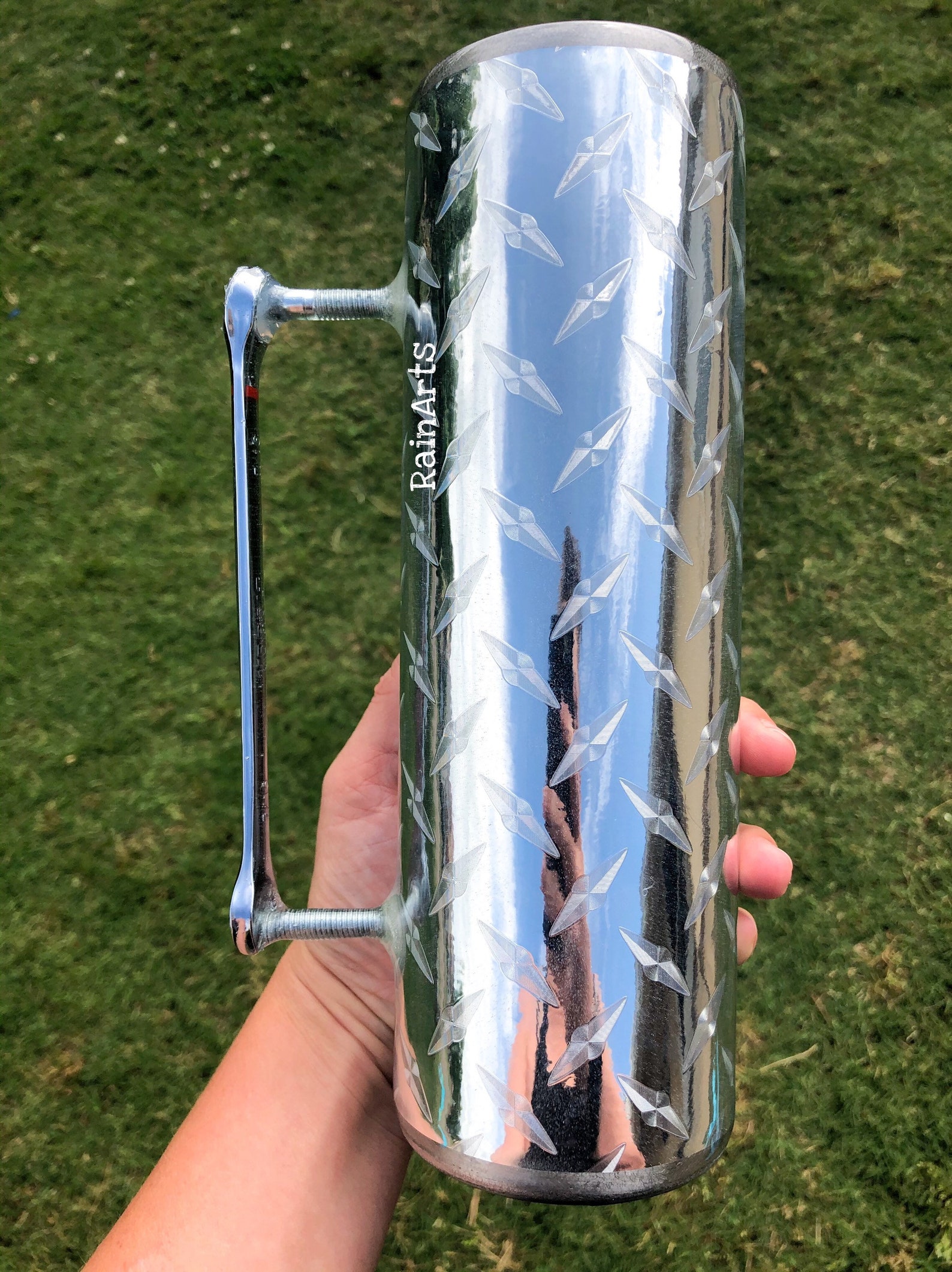wrench handled mens tumbler epoxy 3d cup etsy