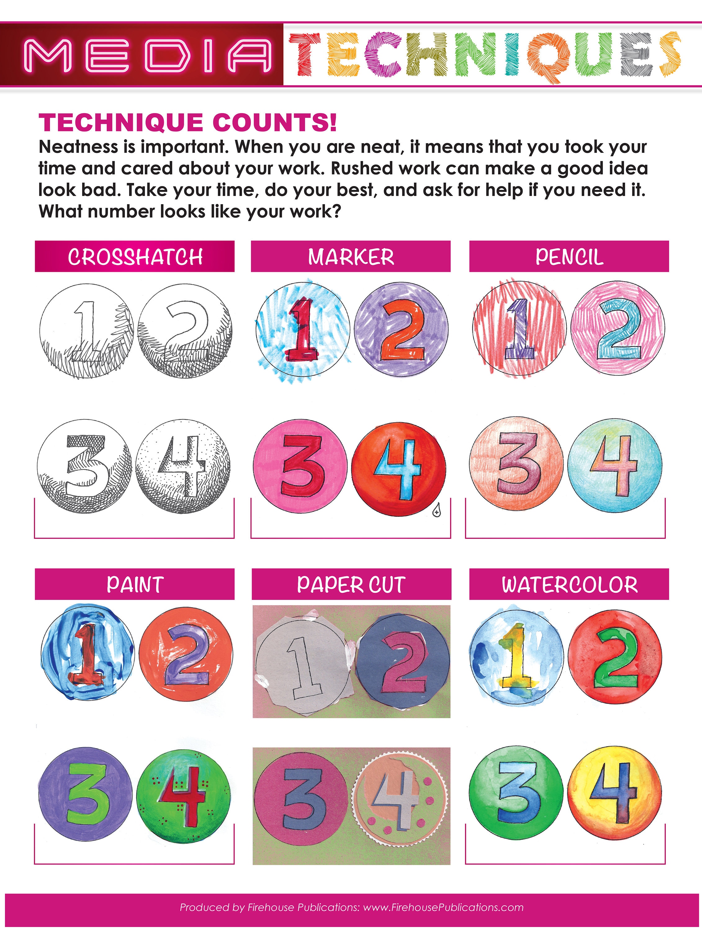 Media Techniques for the Art Classroom Etsy