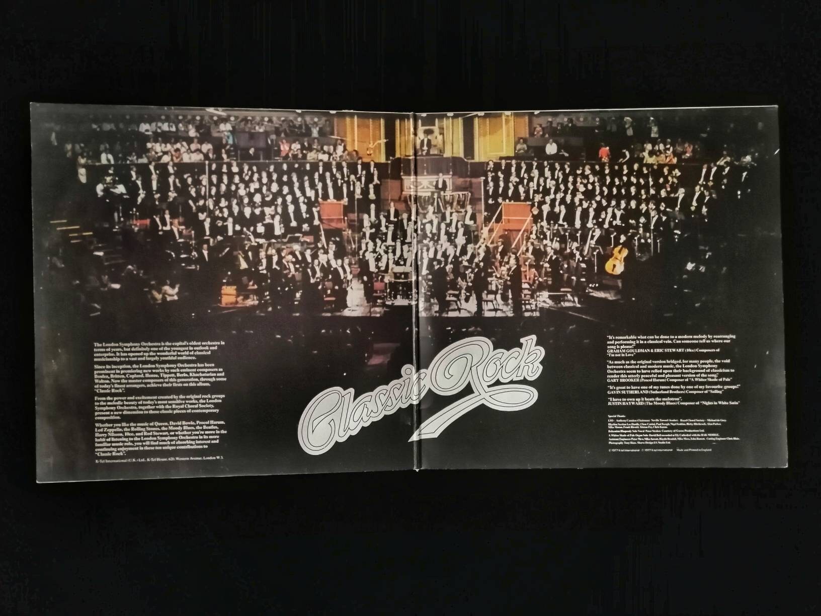 The London Symphony Orchestra, Vinyl Record, Music Lover Gift