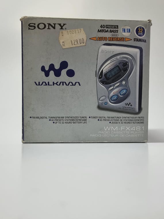 Sony Walkman WM-FX481 Full Set - Matching Serials - Original Box