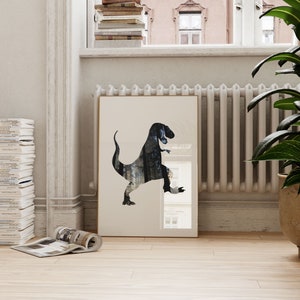 Dinosaur Print, Dinosaur Party, Boy Nursery Decor, Art for Kids, Kids Room Decor, Animal Wall Art, Tyrannosaurus Rex