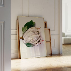 Printable poster photo of a king protea flower