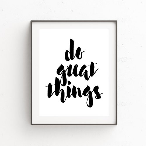 Gallery Wall Quotes Quotes for Walls Word Art Wall Prints Etsy