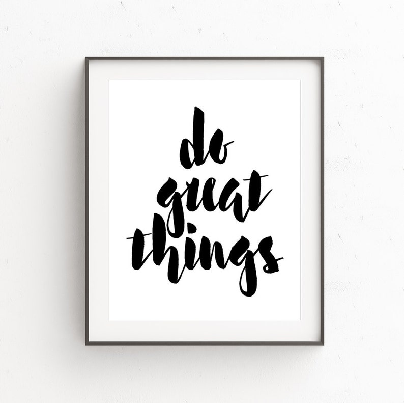 Gallery Wall Quotes Quotes for Walls Word Art Wall Prints Etsy