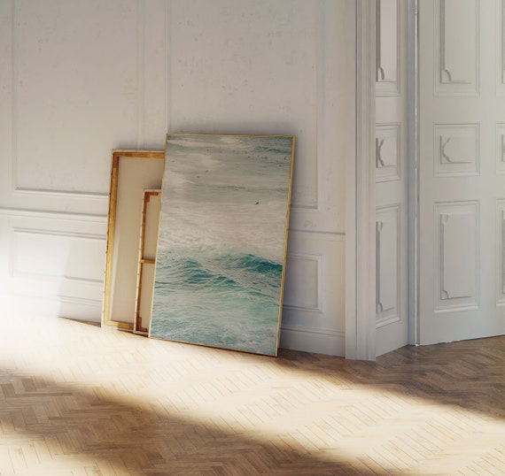 Ocean Waves Art - Beach House Wall Art - 20x30 Print - Surfer Print - Abstract Water Photography - Sea Poster