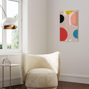 Colorful Posters - Scandi Wall Art - Bright Wall Art - Circle Print - Geometric Pictures - Bright Modern Art - Minimalist Art image 6