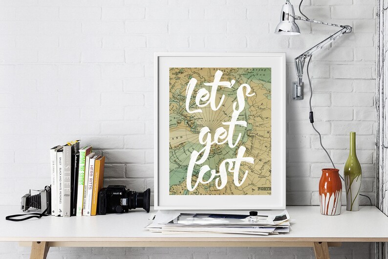 Wall Art Prints Travel Printable Art Map Prints Travel Etsy