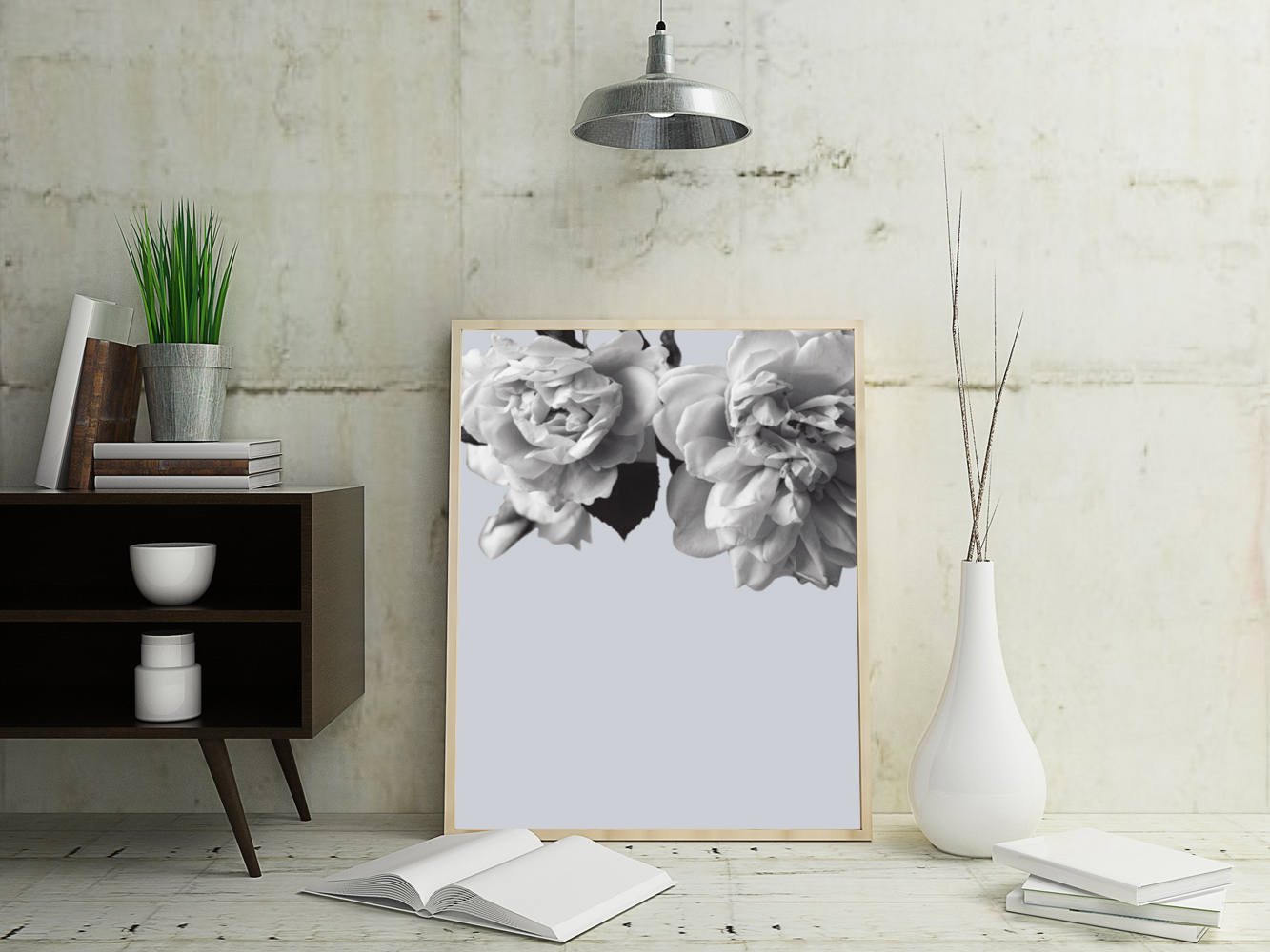Art Prints Modern Flower Poster Flower Wall Poster Flowers Etsy